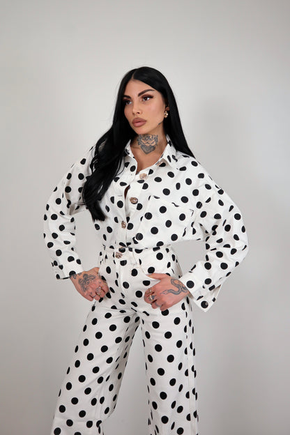 Completo denim pois Alma
