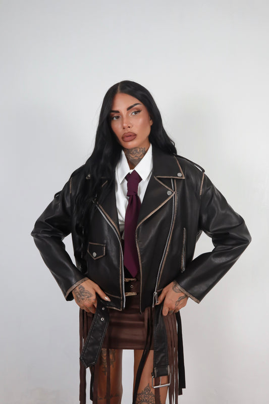 Giacca Biker Lumina
