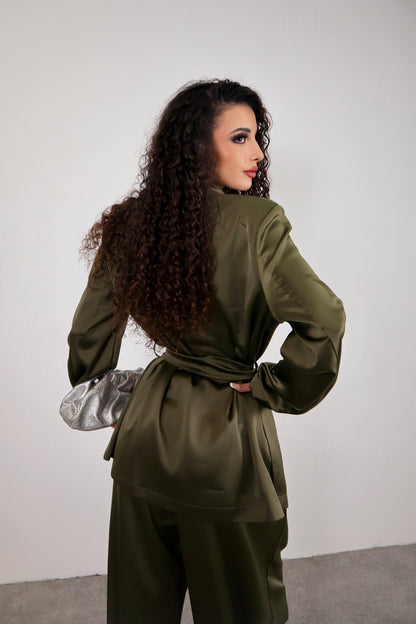Tailleur Diva - Verde Militare