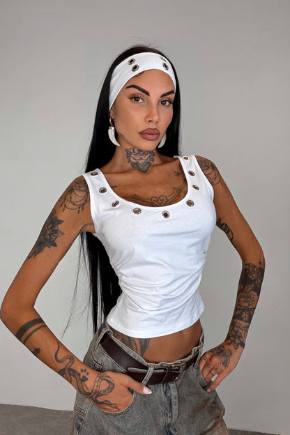 Set Canotta + Fascia - Bianco