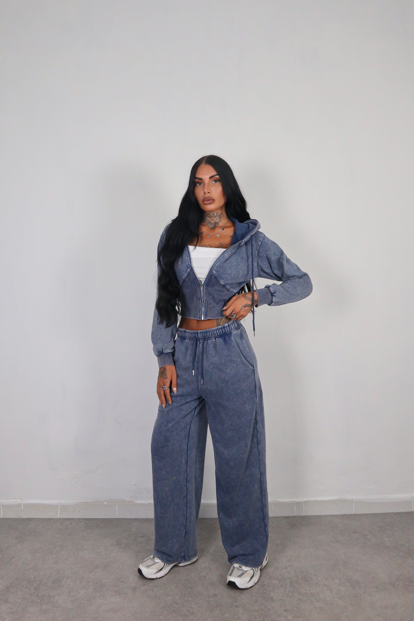 Completo Tuta Boring - Blu