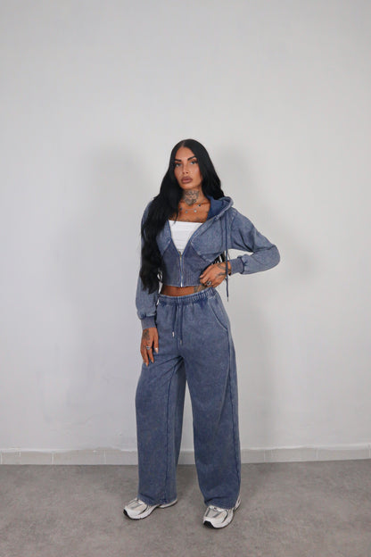 Completo Tuta Boring - Blu