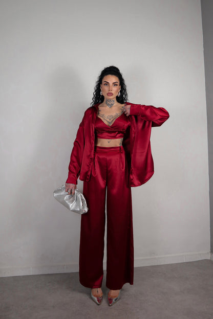 Coordinato Tris Amelia - Bordeaux