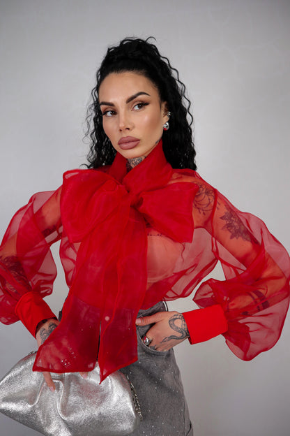 Blusa Fiocco - Rosso