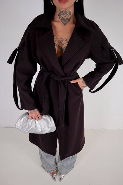 Cappotto Cargo - Marrone