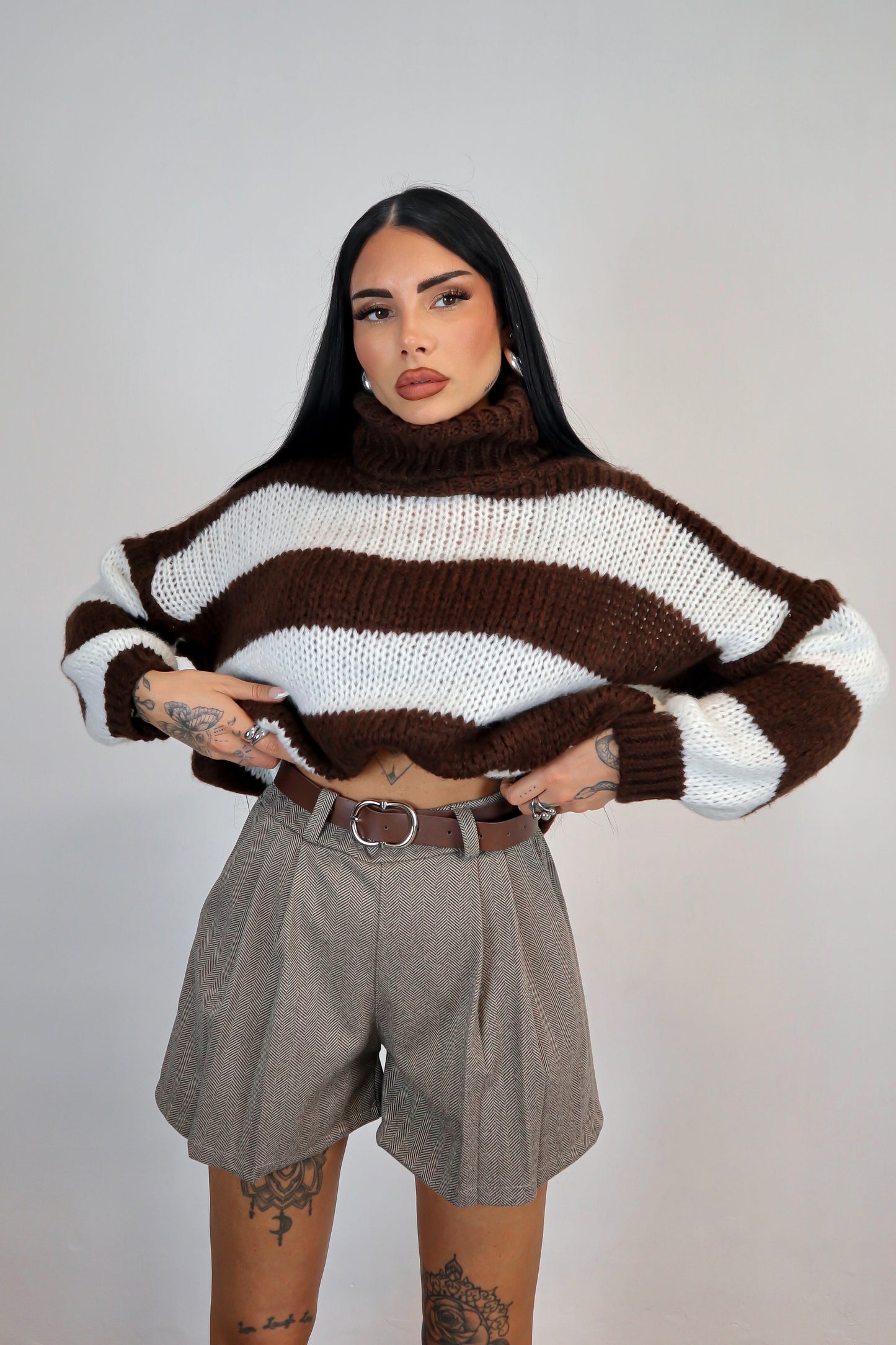 Shorts Louise - Tortora