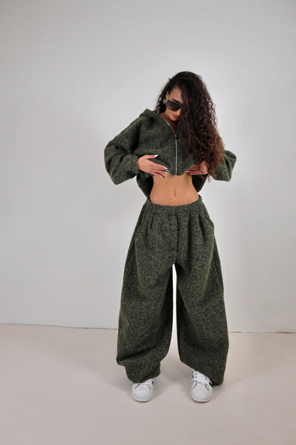 Completo Tuta Candy - Verde Militare