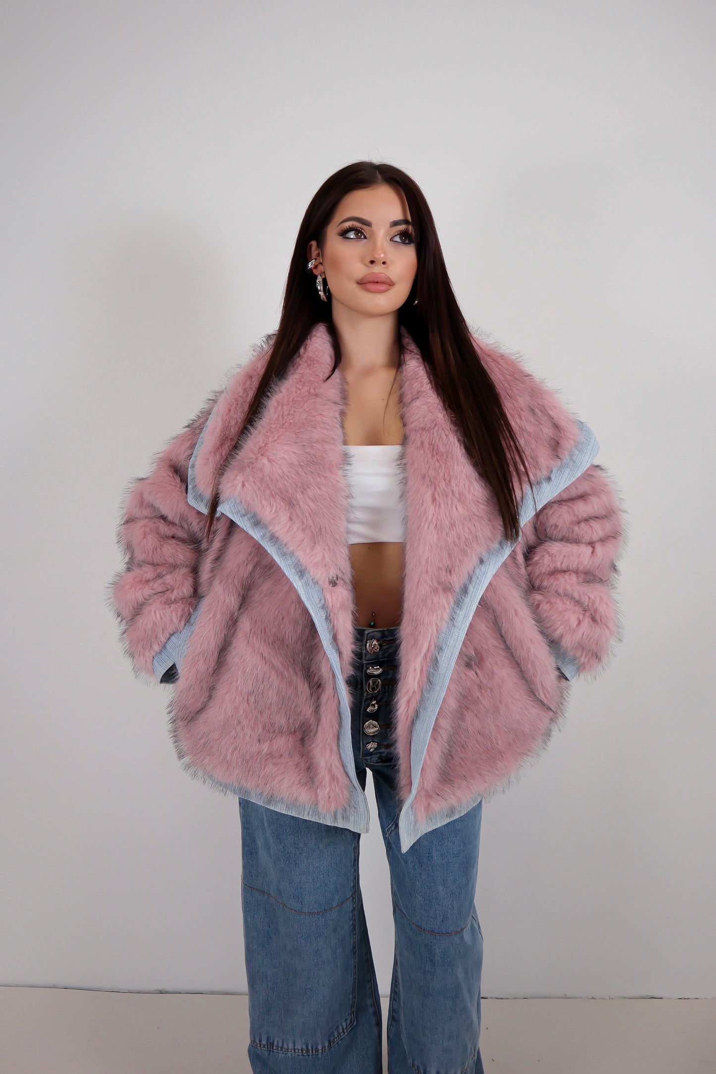 Pelliccia Angel - Rosa