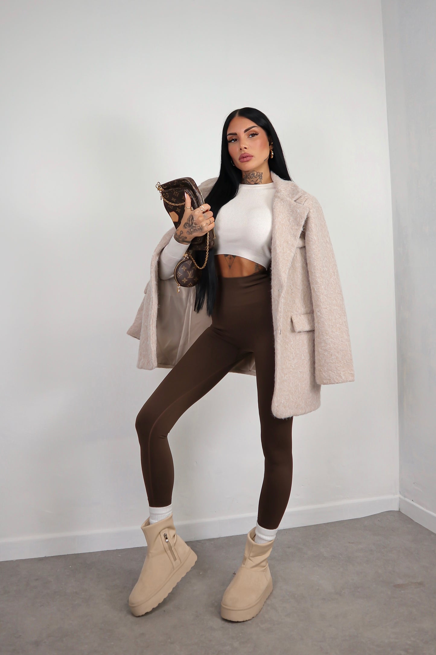 Leggins Plump - Marrone