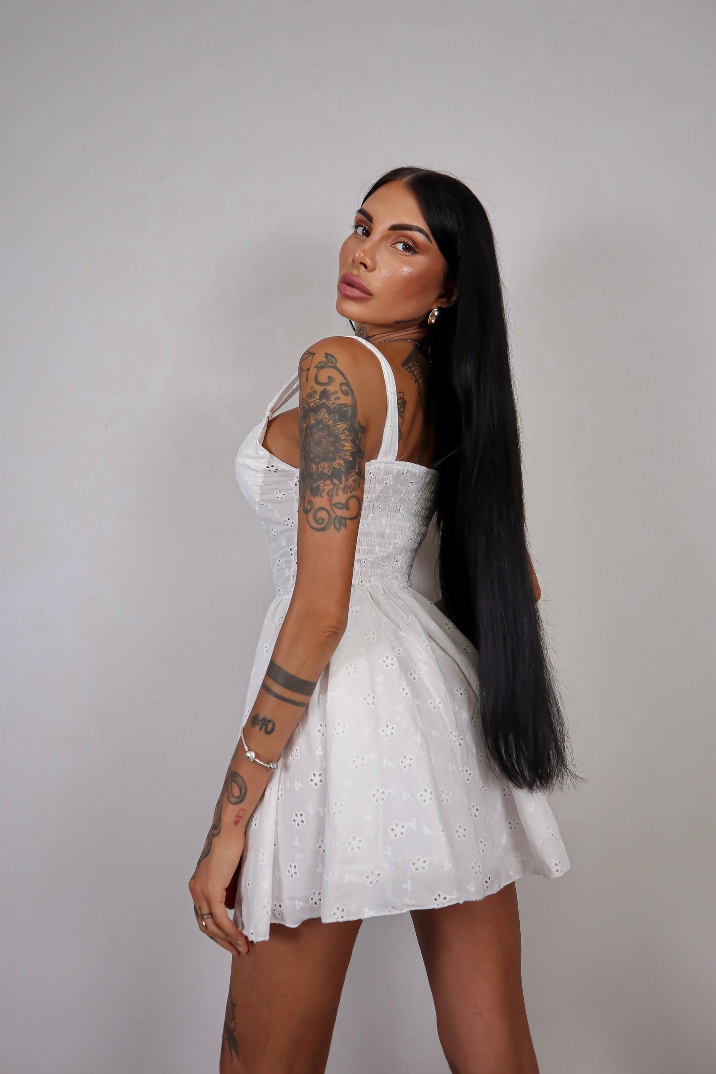 Abito Clarise - Bianco